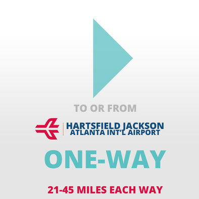 HARTSFIELD-JACKSON ONE-WAY • 21-45 MILES