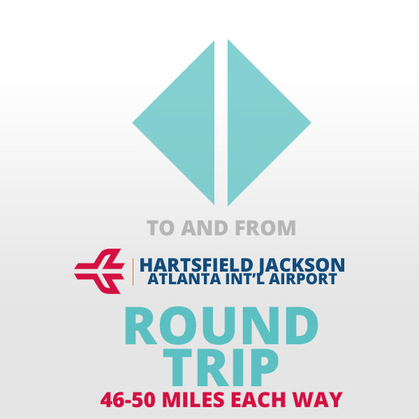 HARTSFIELD-JACKSON ROUNDTRIP • 46-50 MILES